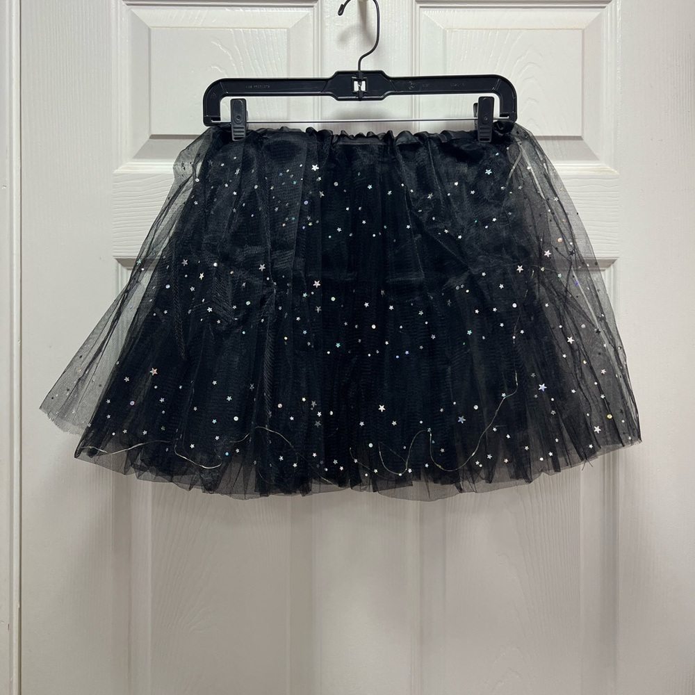 LED Light Up Circle Skirt Tutu - Black - Picture 2 of 5